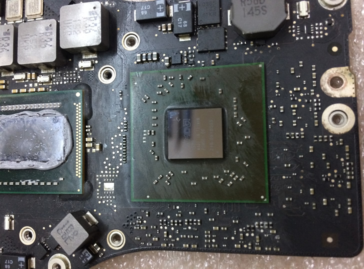 Не пригодная видеокарта MacBook Pro A1297